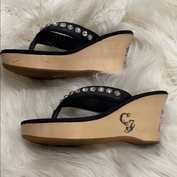 *Gorgeous* Cowgirl Jewels Swarovski crystal wedge - Picture 5 of 6